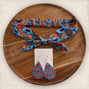 BUNDLE🎃 Halloween Bow Headband + Matching Earrings